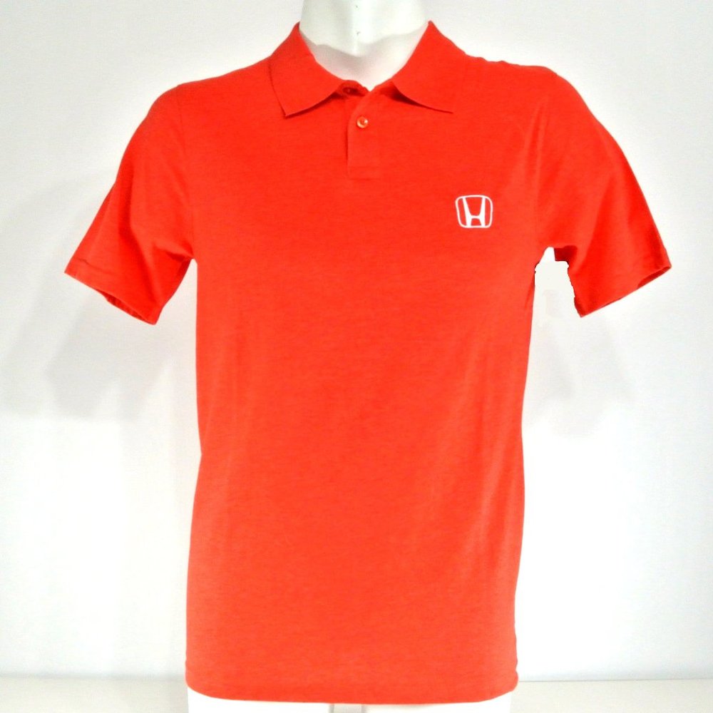 HONDA Car Dealership Employee Uniform Polo Shirt Red NEW Size L Large